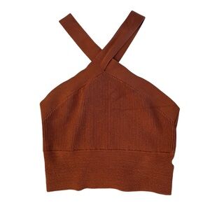 Abercrombie and Fitch Cross Strap Knit Tank